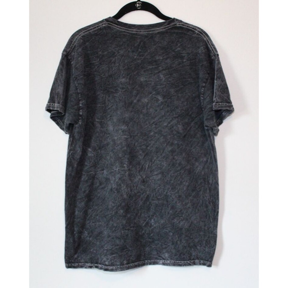 TLC Crazy Sexy Cool Band T-shirt Black Acid Wash Short Sleeve Tee Large H14082 - Picture 7 of 7